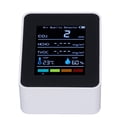 thumbnail image 2 of Medidor de temperatura del aire, detector de CO2 infrarrojo blanco, detector de dióxido de carbono, medidor de calidad del aire, funcionamiento suave, 2 of 8