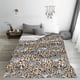 thumbnail image 5 of Fotbe Zebra Manta de Franela Acolchonada con Estampado, Súper Suave y Esponjosa, Extra Grande para Sofá, Cama, Uso Todo el Año-80"x60", 5 of 7