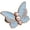 D, variant on Butterfly Waist Tightener Clip Alloy Enamel Adjustable Jean Button Pin For Loose Pants And Skirts