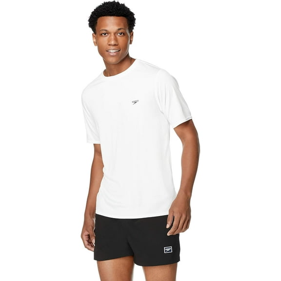 Speedo Men's Uv Swim Shirt Graphic Short Sleeve Tee
