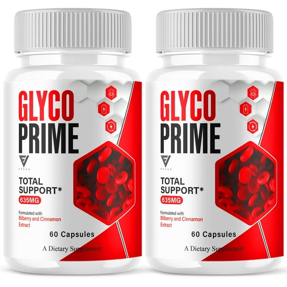 (2 Pack) Glyco Prime Glycogen Capsules, GlycoPrime Advanced (120 Capsules)