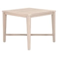 thumbnail image 3 of Pemberly Row Table d'Extérieur Carré en Teck de 42 Pouces Hauteur Comptoir, Gris, 3 of 14