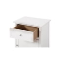 thumbnail image 4 of Glory Furniture Izzy 1 Drawer 1 Door Nightstand in White, 4 of 7