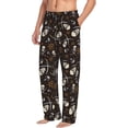 thumbnail image 2 of Bingfone Pirate Skulls Mens All Over Print Sleep Pajama Pants-X-Large, 2 of 6