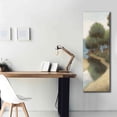 thumbnail image 6 of Epic Graffiti 'By the Waterways Portrait II' by James Wiens, Canvas Wall Art, 20"x60", 6 of 9