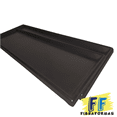thumbnail image 2 of Plato Base de fibra de vidrio FibraFormas modelo Rctangular 60x20 Chocolate FibraFormas Fibraformas de México Plato base Rectangular 6020, 2 of 4