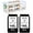 2 Black, variant on Compatible PG-145 CL-146 PG145 CL146 Ink Cartridges Replacement for Canon IP2810 MG2410 MG2510 MG2910 MG3010 Printers