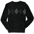 thumbnail image 1 of Van Heusen suéter Argyle para hombre, negro, extragrande Van Heusen Pull-over, 1 of 1