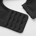 thumbnail image 4 of Alun Bras for Women Integrated Wireless Push up No Underwire Seamless Comfort T Shirt Everyday Bralettes Full Coverage Sides Supportive Pure Color Sports Bra Black 38, 4 of 5