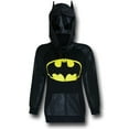 thumbnail image 2 of DC Comics Batman Demi-Masque Juniors Sweat à Capuche à Fermeture à Glissière / m, 2 of 8