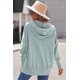 thumbnail image 1 of ABPHQTO Sudadera con capucha y cuello henley gris con manga murciélago y bolsillos para mujer, 1 of 5