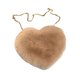 thumbnail image 1 of Bolso bandolera con forma de corazón, ideal para reuniones de oficina al aire libre. Caqui, 1 of 8