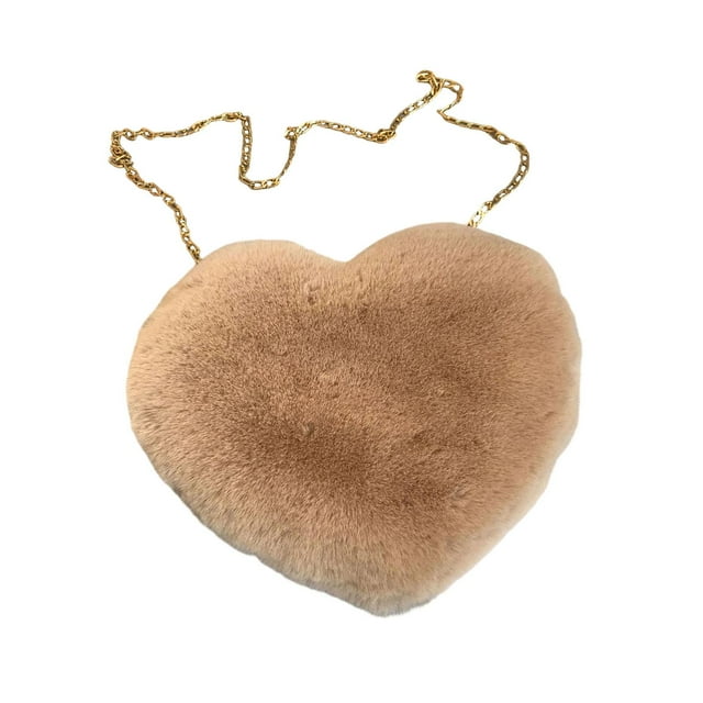 Rongfmy Sac à Main en Forme de Cœur Pochette de Mode Confortable pour Voyage Extérieur Bureau Kaki