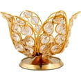 thumbnail image 2 of Shubhkart Brass Crystal Floral Oil Lamp for Puja, 2 of 8