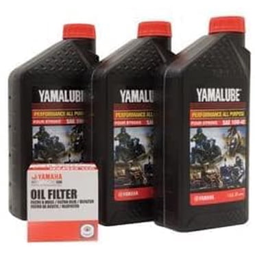 Yamalube Oil Change Kit 10W-40 for Yamaha Kodiak