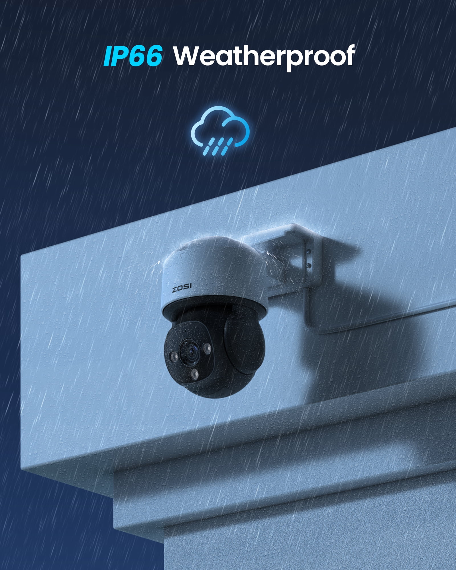 ZOSI 360°View 4K 16CH POE Security Camera System (32CH Expandable) with 4TB HDD, 8 x 8MP Wired PoE IP Dome Cameras Outdoor Indoor, AI Human/Vehicle/Face Detection, Two-Way Talk,Auto Tracking