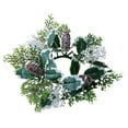 thumbnail image 3 of Coronas De Anillos De Velas perfecl De bayas artificiales 11,02 pulgadas, 3 of 8