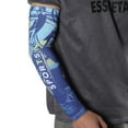 thumbnail image 2 of Unique Bargains 1 Pair Durable Arm Sleeves for Outdoor Arm Cover Blue Yellow, 2 of 5