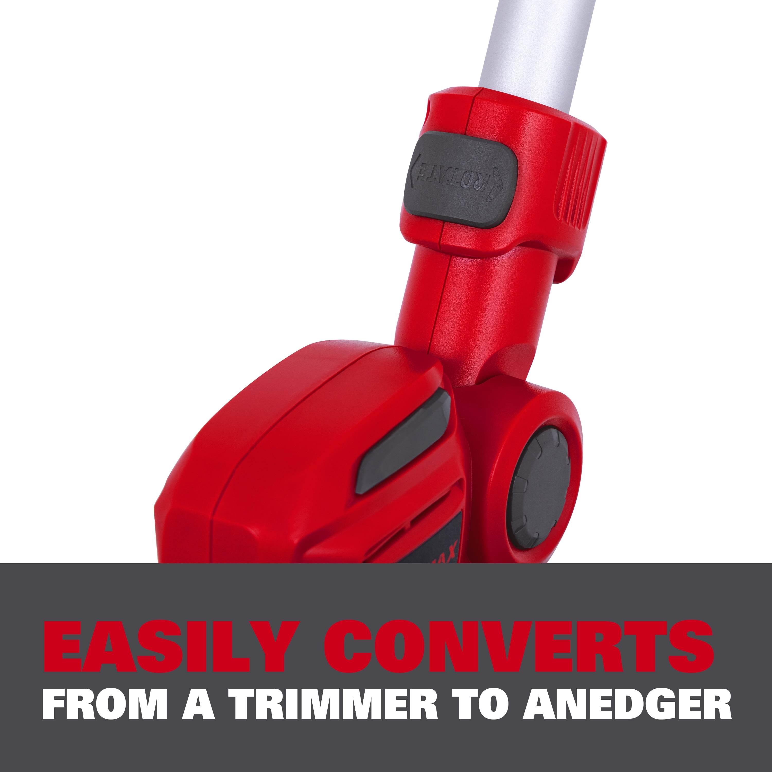 Ecomax EMA2003-002 20V Cordless String Trimmer & Edger – Tool Only, Lightweight Lawn & Garden Trimmer