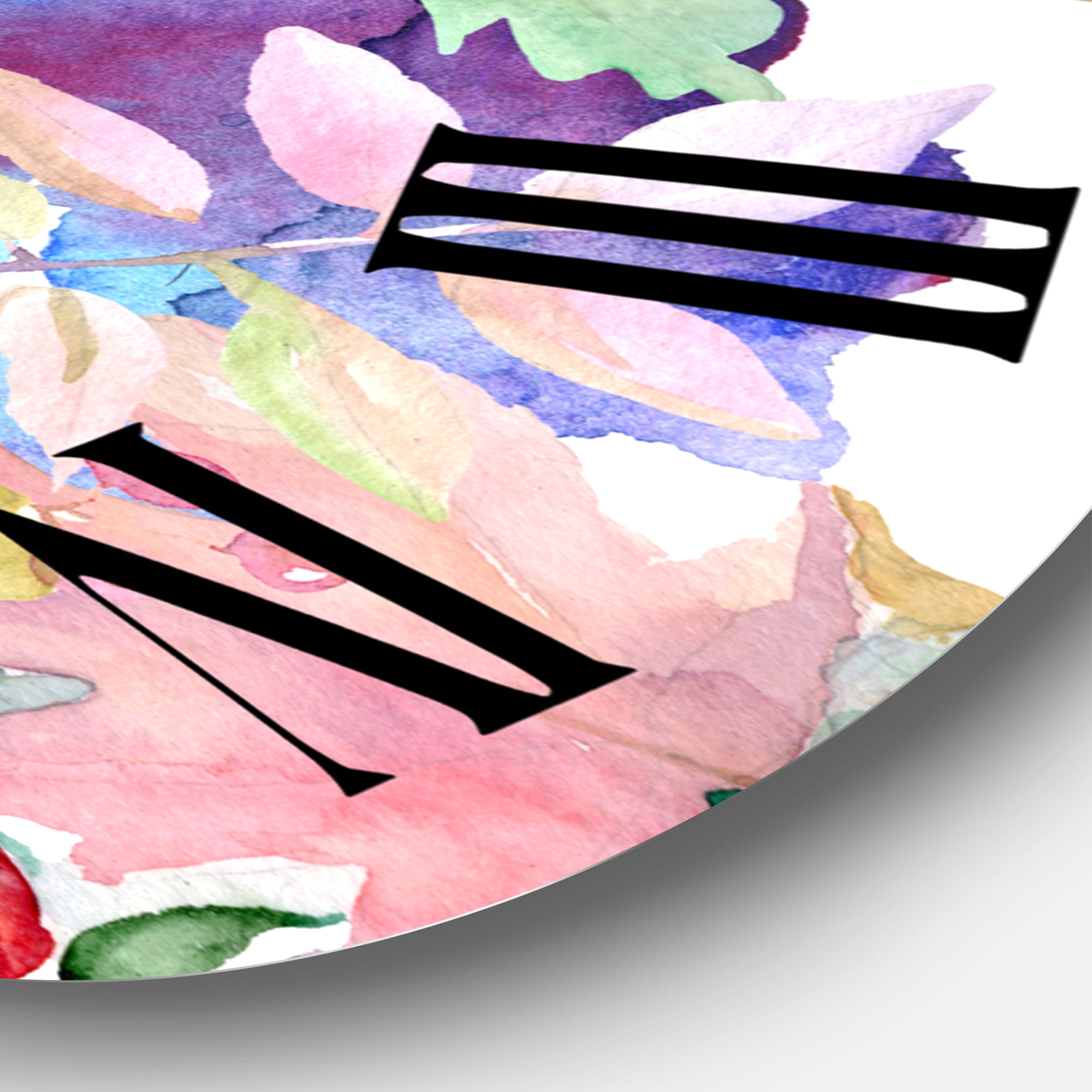Designart 1 in Quartz Modern/Contemporary Wall Clock