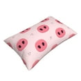 thumbnail image 3 of Balery Pig Noses Bedding Queen Pillow Cases - Envelope Closure - Soft Brushed Microfiber Fabric - Shrinkage and Fade Resistant Pillow Cases-20"x30", 3 of 9