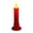 Red, variant on LED Electric Window Candles with Dusk to Dawn Sensor, Bright Warm Flicker Flame or Steady On, Battery Operated Taper Candlesticks with Holders for Christmas and Halloween Decor