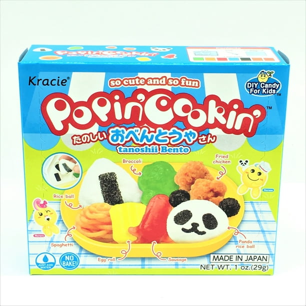 Kracie Popin' Cookin' Diy Japanese Candy Kit , Tanoshii Bento , 29g