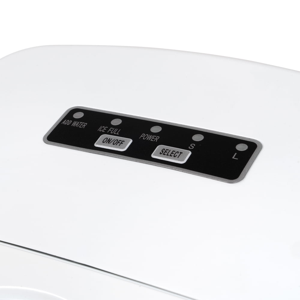 Restored Deco Chef IMWHT Compact Electric Ice Maker White (Refurbished)