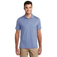 thumbnail image 6 of Port Authority K646 Gingham Polo , True Royal/ White, 4XL, Mens Polo Shirts, 6 of 8