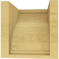 thumbnail image 4 of 7"W x 7"D x 7"H Wide Helena Rough Cedar Woodgrain TimberThane Corbel, Primed Tan, 4 of 6