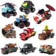 thumbnail image 2 of Edición especial de la serie Mater de Disney Pixar Cars, modelo de coche de metal fundido a presión con cara de flor de geisha japonesa, regalo de Navidad para niños, 2 of 5
