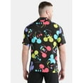 thumbnail image 3 of Mickey Mouse Men's and Big Men's Heads Color Graphic Shirt, Sizes S-3XL, 3 of 5