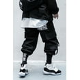 thumbnail image 4 of Niepce Inc Men's Japanese Streetwear Black Techwear Pants, 4 of 6