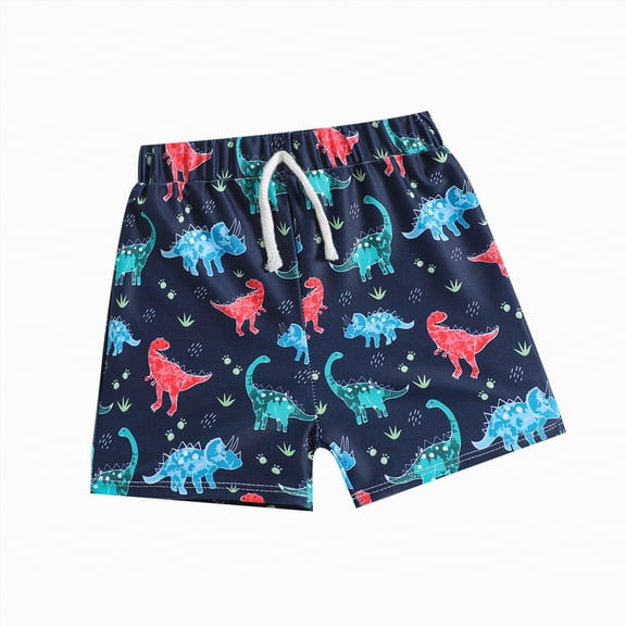 Gibobby Boy/Toddler Boy Kids Swim Trunks Boys Swim Trunks Toddler Swim Shorts Little Boys Bathing Suit Swimsuit Toddler Boy Swimwear 6-12Y(2-3 Years,Navy)