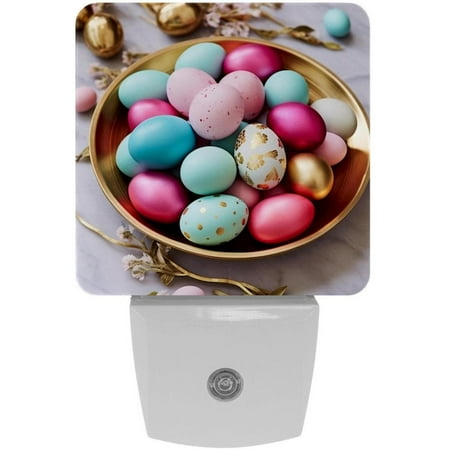 

Easter LED Square Night Lights: Energy-Efficient and Stylish Illumination Device for Bedrooms and Living Areas Set of 2 200 Characters.