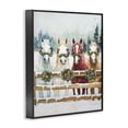 thumbnail image 2 of Stupell Industries Farmhouse Christmas Horses with Holly Wreaths Black Framed Giclee Art, 11 x 14, by The Prints Vibe, 2 of 8