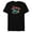 Black, variant on Mickey Mouse 28 Varsity - Short Sleeve Blended T-Shirt for Adults - Customized-Yellow
