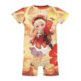 thumbnail image 4 of Genshin Impact Baby Romper Short Sleeve Bodysuits Soft Rompers Summer Clothes One-Piece Jumpsuits Outfits 6-9M, 4 of 7