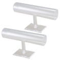 thumbnail image 1 of 2x Blet/b/jewelry/watch/props Display D H T-bar Rack, Transparente, 1 of 5
