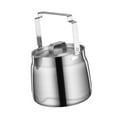 thumbnail image 4 of Contenedor de aceite de cocina de 2,0 l Macarena acero inoxidable con colador de malla, 4 of 8