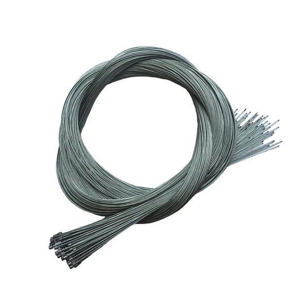 Toystoory Paquete de 10 Cambio de bicicleta de ciclismo Freno de acero inoxidable Cable interno de velocidad variable Cable de engranaje de montaña Ciclismo tipo 7 Toystoory OD020821-07B