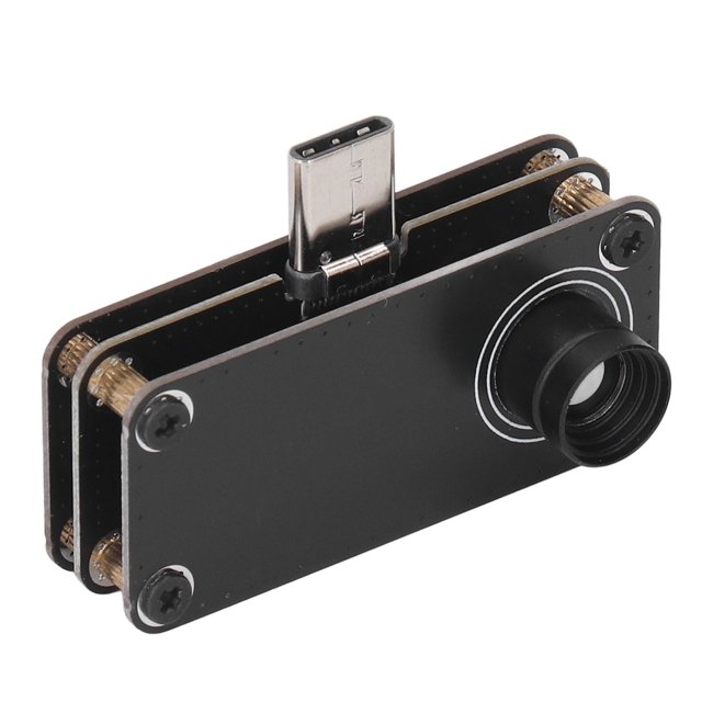 Caméra Thermique Infrarouge pour Téléphone, Objectif d'Imagerie Thermique Type C Mini PCB Léger Résolution 32 X 32 pour Chauffage Construction