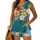 thumbnail image 1 of Puntoco Camisetas ajustadas para mujer, camisetas sin mangas para mujer, camisetas básicas informales holgadas con cuello en V para verano, 1 of 5