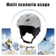 thumbnail image 1 of Cascos De Nieve Moldeados Integralmente, Almohadillas Extraíbles Para Los Oídos, Casco De Esquí Para Hombres Y Mujeres, 1 of 6