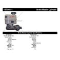 thumbnail image 2 of Centric Parts 130.66073 Premium Brake Master Cylinder for Chevrolet Silverado 2007–2012, GMC Sierra 2008–2009, 2011–2013, GMC New Sierra 2007, 2 of 2