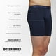 thumbnail image 2 of Calzoncillos bóxer Adidas para hombre, paquete de 3, color azul marino, gris, azul oscuro, microfibra, talla XXL, 2 of 7