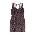 thumbnail image 1 of BCX Vestido sin mangas con lentejuelas y encaje para mujer, rosa, 7, 1 of 2