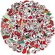 thumbnail image 1 of Pegatinas navideñas, 50 pegatinas de vinilo impermeables para niños, adolescentes, decoración del hogar y la escuela, botellas de agua., 1 of 5