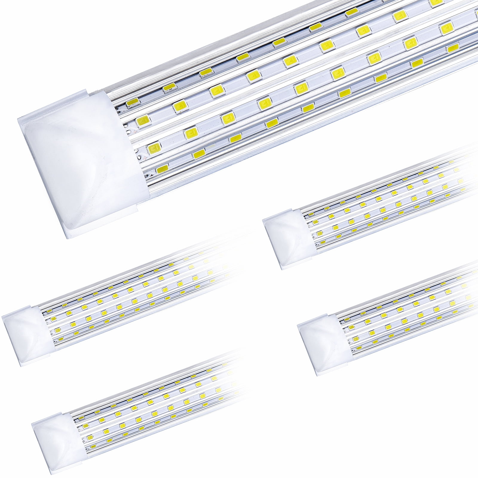 10Pack 8Ft LED Shop Light Fixture,90W 10000 Lumens 5000K Daylight White Clea... 