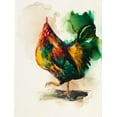 thumbnail image 2 of Art by Leslie Franklin 12x14 White Modern Wood Framed Museum Art Print Titled - None of Your Business Why Im Crossing the Road, 2 of 4